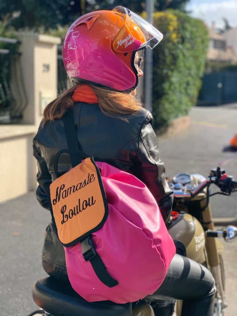Sac baudrier DALZOTTO rose