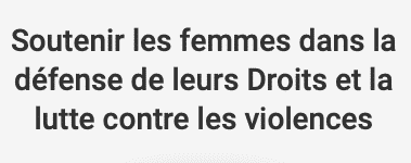 Droits des femmes